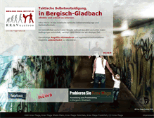 Tablet Screenshot of bergisch-gladbach-krav-maga.de